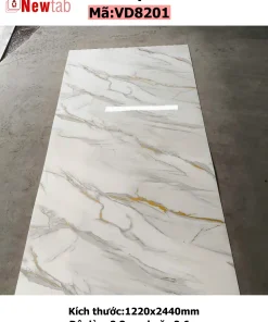 Tấm Nhựa PVC Vân Đá mã – VD8201