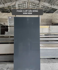 Ván Nhựa FOAM 3 LỚP SIÊU BÓNG-Xám Đậm